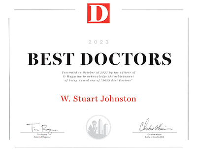 2023 Best Doctors In Dallas Johnston